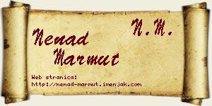 Nenad Marmut vizit kartica